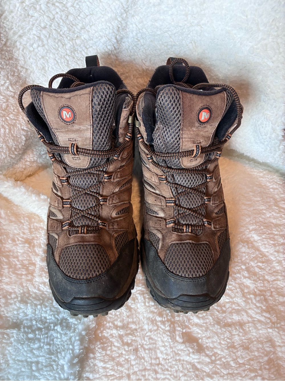 Merrell Moab 2 Mid Waterproof Brown and Black Men's Hiking Boots
